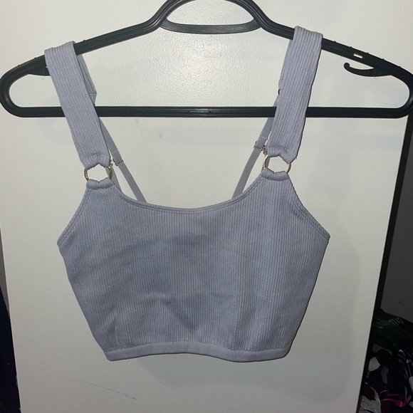 Aerie Bralette with gold rings - Picture 1 of 2